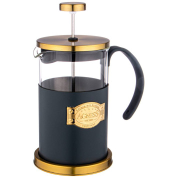 Френч-пресс "ТЮДОР" 600 мл AGNESS 894-103-1