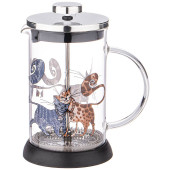 Френч-пресс "КОТИКИ" 600 мл AGNESS 894-121