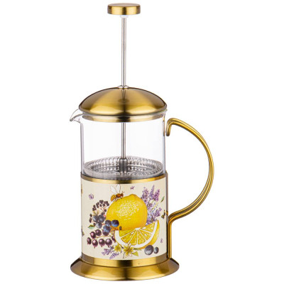 Френч-пресс "ПРОВАНС ЛИМОНЫ" 600 мл AGNESS 894-131-1