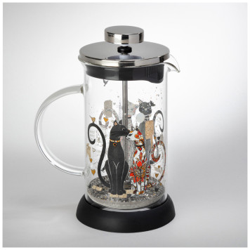 Френч-пресс "ПАРИЖСКИЕ КОТЫ" 350 мл AGNESS 894-159-1