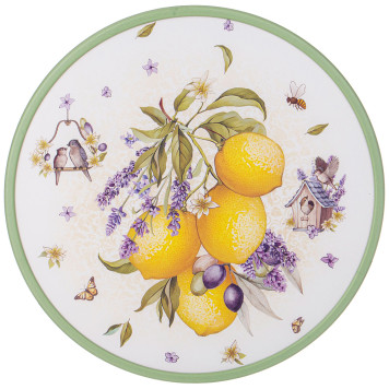 Доска разделочная диаметр 27,5*1.2 см AGNESS 895-135