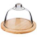 Доска разделочная с крышкой "NATIVE" 20*20*1,5 см (кор=4шт.) AGNESS 897-085