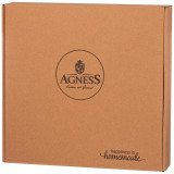 Столик сервировочный (винный) акация 30*30*15 см AGNESS 897-121