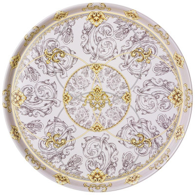 Поднос сервировочный коллекция "ROCOCO" 33*2,1 см AGNESS 898-144