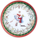 Поднос сервировочный коллекция "БАЛЕТ" 33*2,1 см AGNESS 898-230