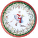 Поднос сервировочный коллекция "БАЛЕТ" 33*2,1 см AGNESS 898-230