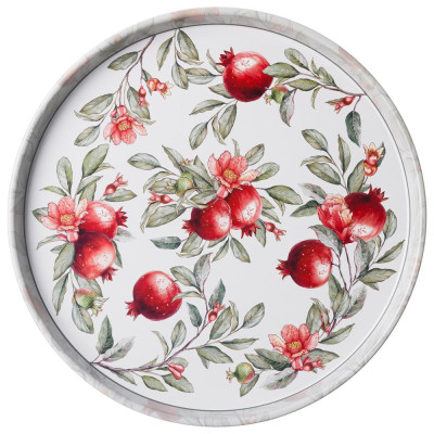 Поднос сервировочный 33*2,1 см AGNESS 898-249