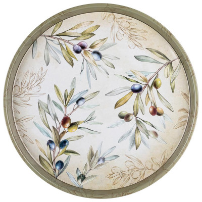 Поднос сервировочный 33*2,1 см AGNESS 898-251