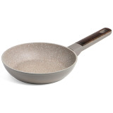 Сковорода с антипригарным покрытием pfluon marble, 20*4,5 см AGNESS 902-110