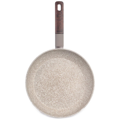 Сковорода с антипригарным покрытием pfluon marble, 26*5 см AGNESS 902-112-2