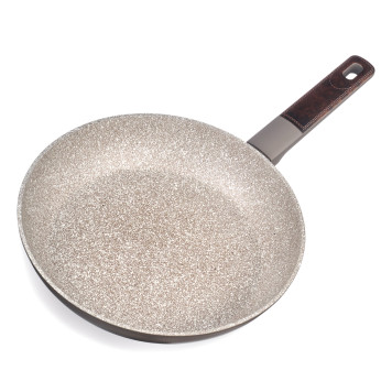 Сковорода с антипригарным покрытием pfluon marble, 26*5 см AGNESS 902-112-4