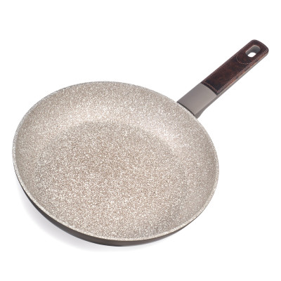 Сковорода с антипригарным покрытием pfluon marble, 26*5 см AGNESS 902-112-6