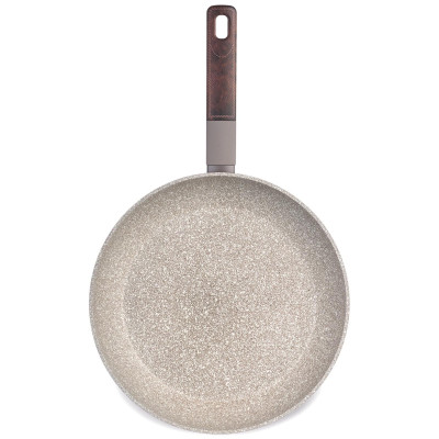 Сковорода с антипригарным покрытием pfluon marble, 28*5,2 см AGNESS 902-113-2