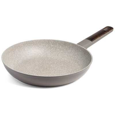 Сковорода с антипригарным покрытием pfluon marble, 28*5,2 см AGNESS 902-113