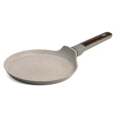 Сковорода блинная с антипригарным покрытием pfluon marble, 22*4,3 см AGNESS 902-116