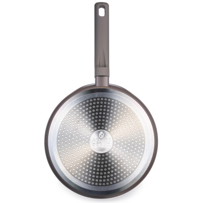 Сковорода блинная с антипригарным покрытием pfluon marble, 24*4,3 см AGNESS 902-117-4