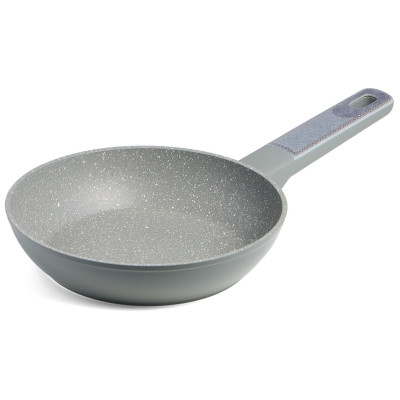 Сковорода с антипригарным покрытием pfluon marble, 20*4,5 см AGNESS 902-120