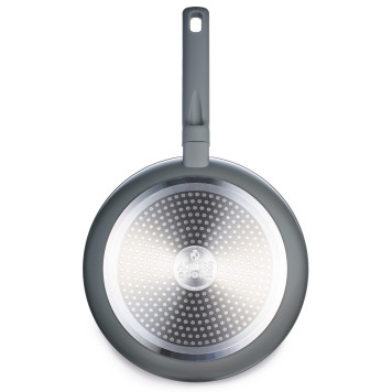 Сковорода с антипригарным покрытием pfluon marble, 26*5 см AGNESS 902-122-2