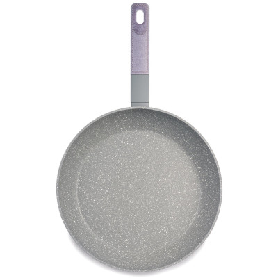 Сковорода с антипригарным покрытием pfluon marble, 28*5,2 см AGNESS 902-123-2