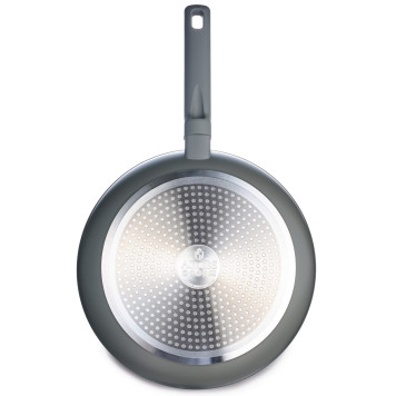 Сковорода с антипригарным покрытием pfluon marble, 28*5,2 см AGNESS 902-123-2