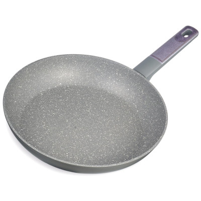 Сковорода с антипригарным покрытием pfluon marble, 28*5,2 см AGNESS 902-123-8