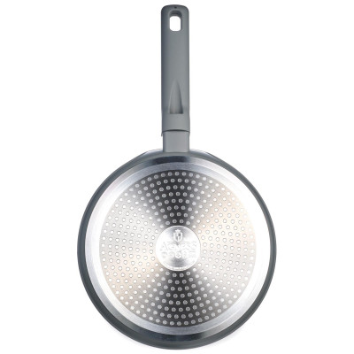 Сковорода блинная с антипригарным покрытием pfluon marble, 22*4,3 см AGNESS 902-124-4