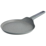 Сковорода блинная с антипригарным покрытием pfluon marble, 24*4,3 см AGNESS 902-125