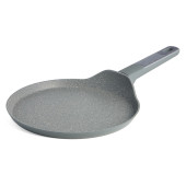 Сковорода блинная с антипригарным покрытием pfluon marble, 24*4,3 см AGNESS 902-125