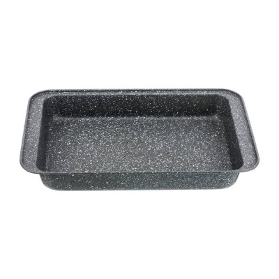 Форма для выпечки антипригарное покрытие 37,5*25,5*5 см, МОНБЛАН (кор=24шт.) AGNESS 904-017-1