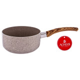 Ковшик "АРКТИК" антип. покр. ручка soft touch 1000 мл без упаковки (кор=30шт.) 14*7 см AGNESS 906-241