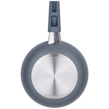 Сковорода порц. "BLACK MARBLE" с ант.мрам. покр. 14*3 см без уп.(кор=24шт.) AGNESS 906-257-2