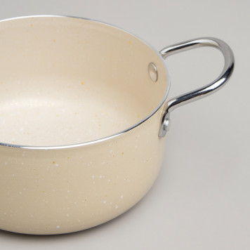 Кастрюля с антип. покр. и стекл. крышкой 950 мл, 14*7 см AGNESS 906-260-4