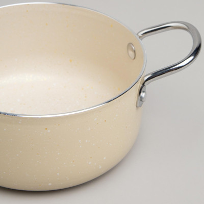 Кастрюля с антип. покр. и стекл. крышкой 950 мл, 14*7 см AGNESS 906-260-4