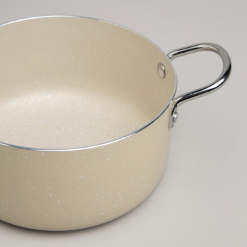 Кастрюля с антип. покр. и стекл. крышкой 1350 мл, 16*8 см AGNESS 906-261-4