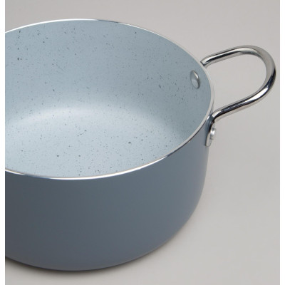 Кастрюля с антип. покр. и стекл. крышкой 1350 мл, 16*8 см AGNESS 906-263-3