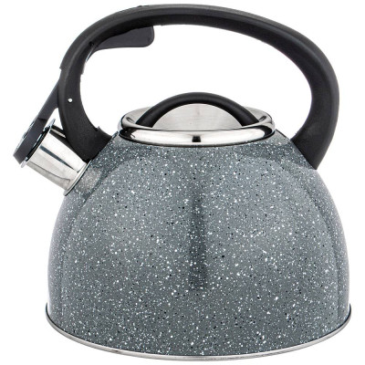 Чайник со свистком 2,5 л, индукцион. дно (кор=12шт.) AGNESS 907-064