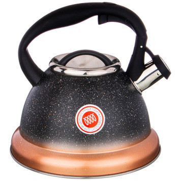 Чайник со свистком, серия MERCURY, 3л c индукцион. капсульным дном AGNESS 907-074-1