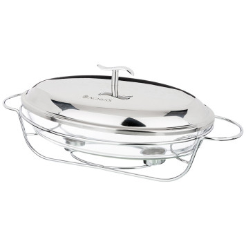 Мармит 3 л. 43,4*24,5 см. высота=17,5 см. (кор=4шт.) AGNESS 907-201-3