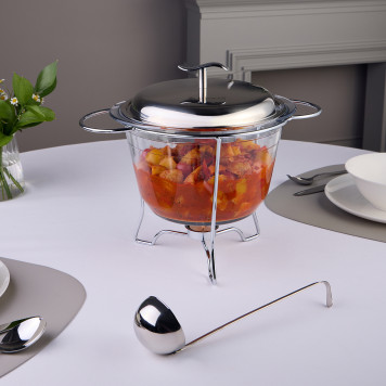 Мармит с половником 3,9 л. 32,5*27*24 см AGNESS 907-214-1