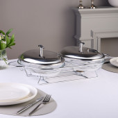 Мармит двойной 2,0л/2,0л 54*31*18 см AGNESS 907-215