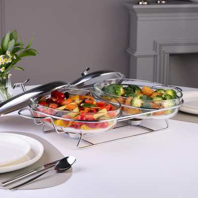 Мармит двойной 2,0л/2,0л 54*31*18 см AGNESS 907-215-1