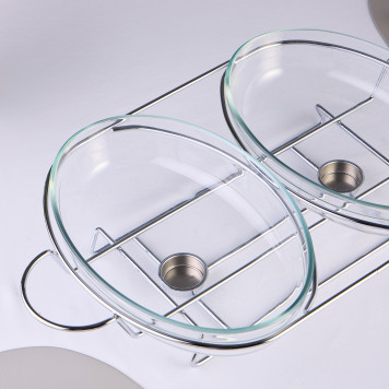 Мармит двойной 2,0л/2,0л 54*31*18 см AGNESS 907-215-2