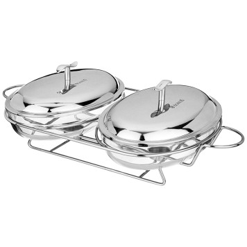 Мармит двойной 2,0л/2,0л 54*31*18 см AGNESS 907-215-5