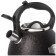 Чайник со свистком, 2,5л, c шильдиком, black, индукцион. капсул. дно AGNESS 907-256