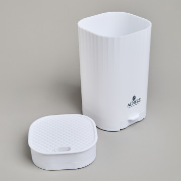 Подставка для ножей с точильным камнем 13,6*14,6*23 см AGNESS 907-320-6