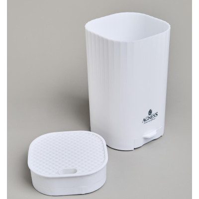 Подставка для ножей с точильным камнем 13,6*14,6*23 см AGNESS 907-320-6