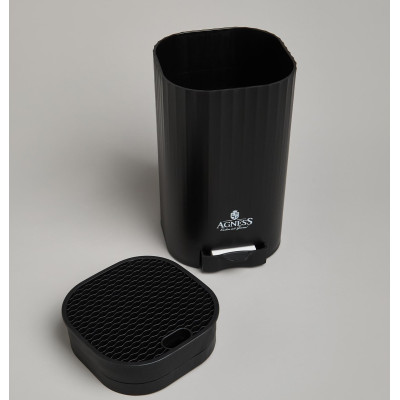 Подставка для ножей с точильным камнем 13,6*14,6*23 см AGNESS 907-321-6