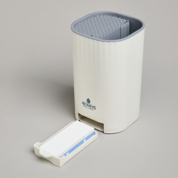 Подставка для ножей с точильным камнем 13,6*14,6*23 см AGNESS 907-322-2