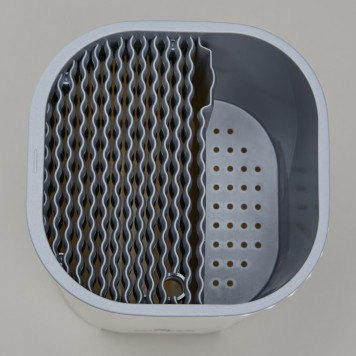 Подставка для ножей с точильным камнем 13,6*14,6*23 см AGNESS 907-322-4