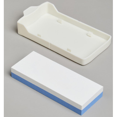 Подставка для ножей с точильным камнем 13,6*14,6*23 см AGNESS 907-322-5